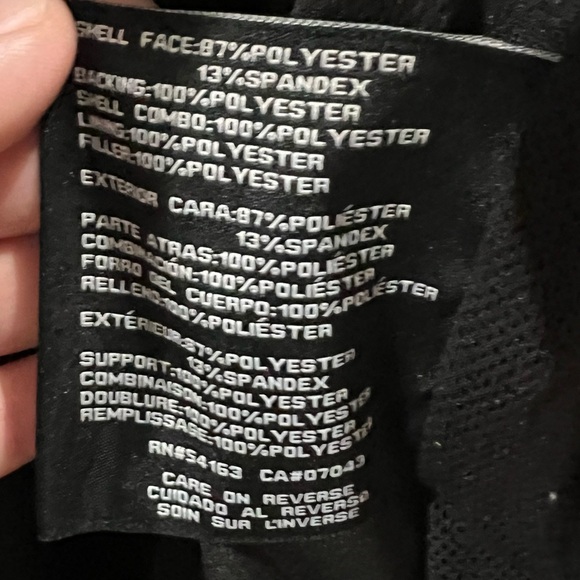 Jessica Simpson Black Zip-Up Spring Jacket - Size Small - Picture 7 of 9